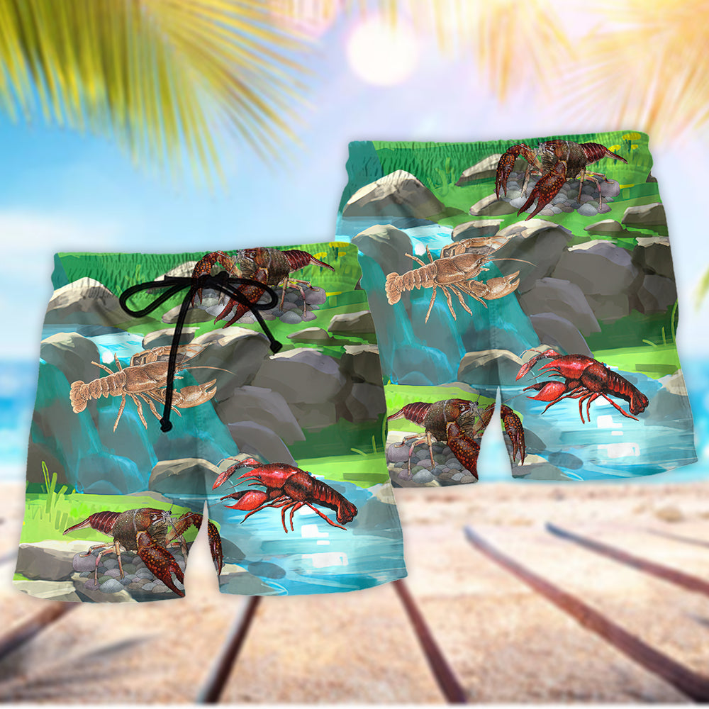 Crawfish Forest Fantasy – Beach Short