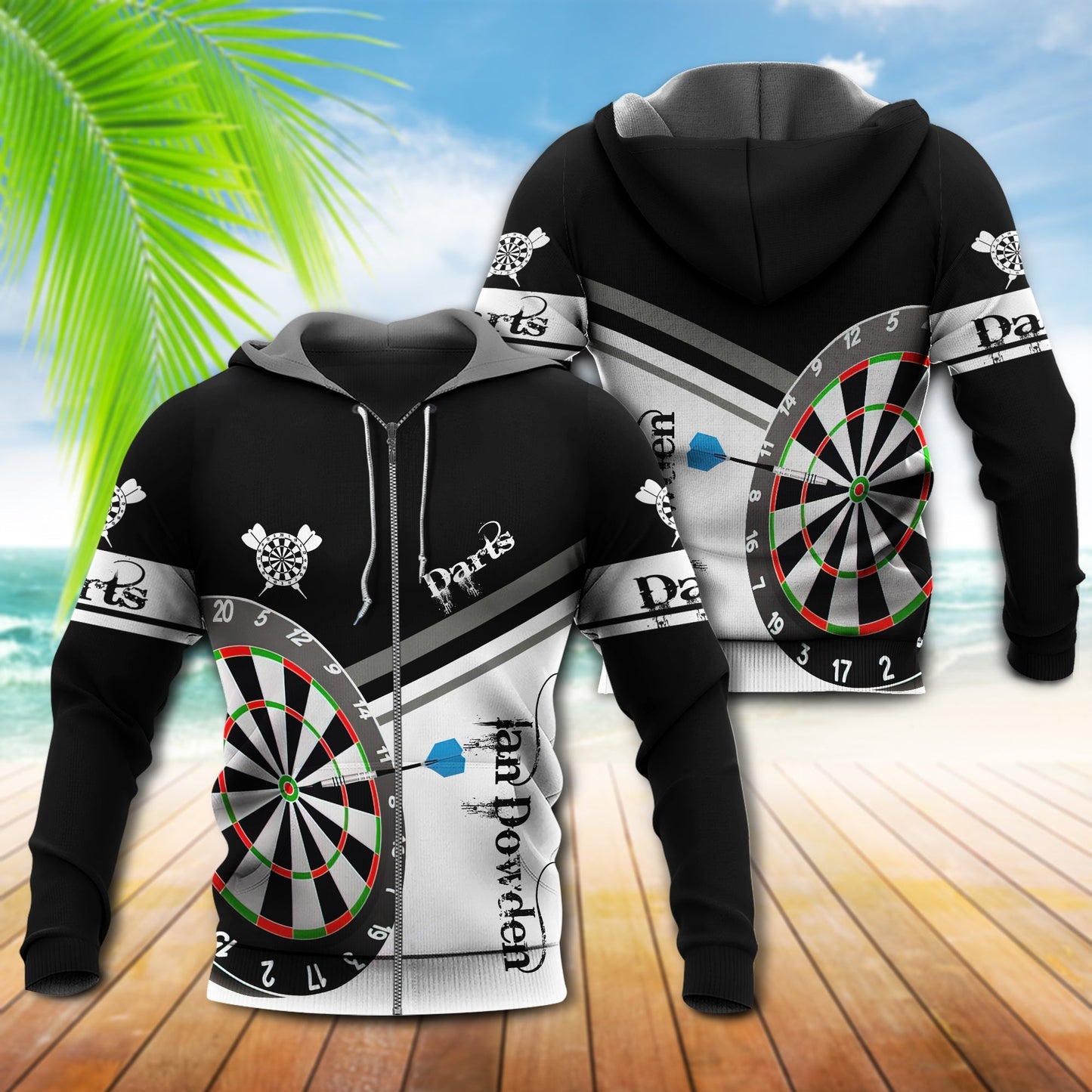 Darts Bring It On Personalized - 3D Hoodie