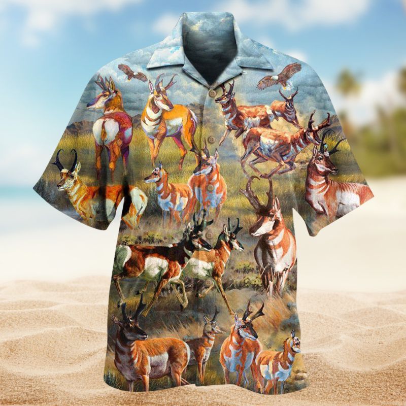 Deer Buck On The Field Edition – Hawaiian Shirt