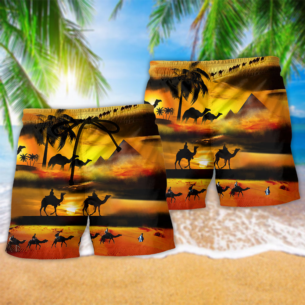 Desert Sun Landscape – Beach Short