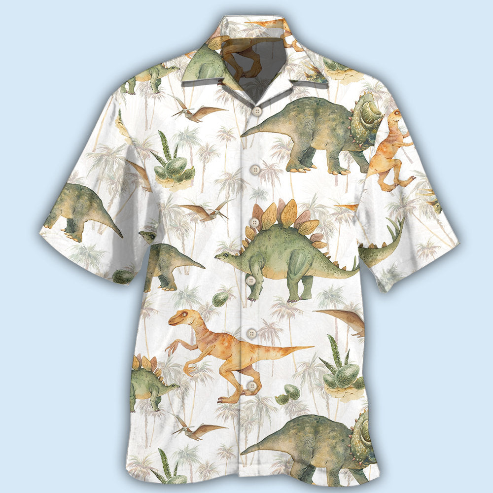 Dinosaur Tropical Style – Hawaiian Shirt