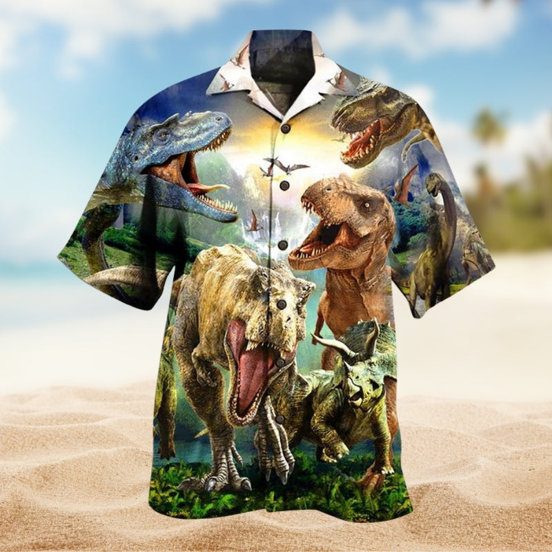 Dinosaur I Am Roarsome Limited Edition – Hawaiian Shirt