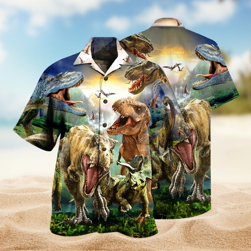 Dinosaur I Am Roarsome Limited Edition – Hawaiian Shirt