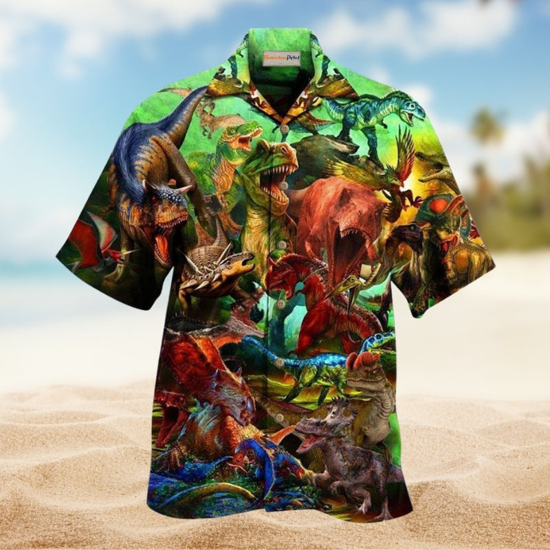 Dinosaurs War Life Limited Edition – Hawaiian Shirt