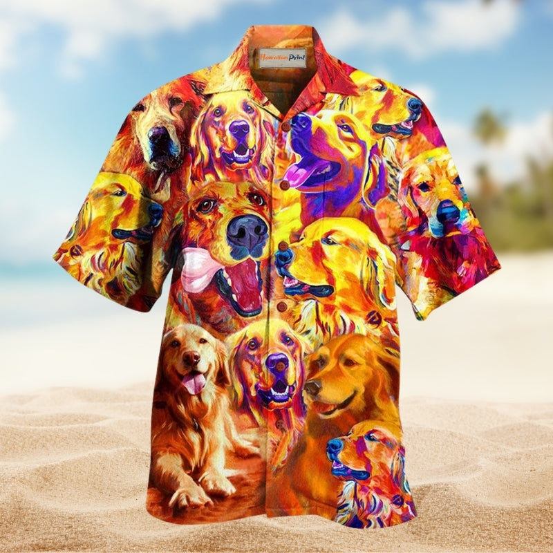 Dog Best Retriever Dad Ever Limited Edition – Hawaiian Shirt