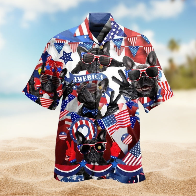 Dog Loves America Limited Edition – Hawaiian Shirt
