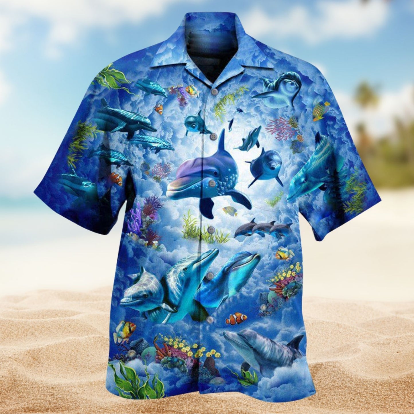 Dolphin Spirit Animal Edition – Hawaiian Shirt