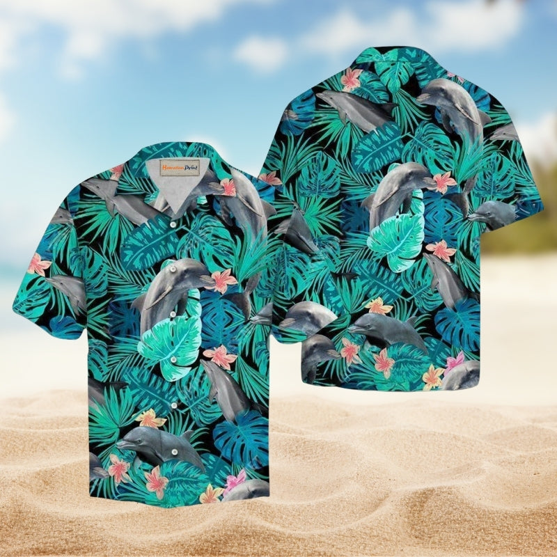 Dolphin Tropical Limited Edition – Hawaiian Shirt
