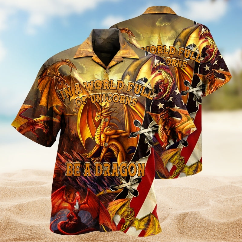 Dragon American Love Life Limited Edition – Hawaiian Shirt