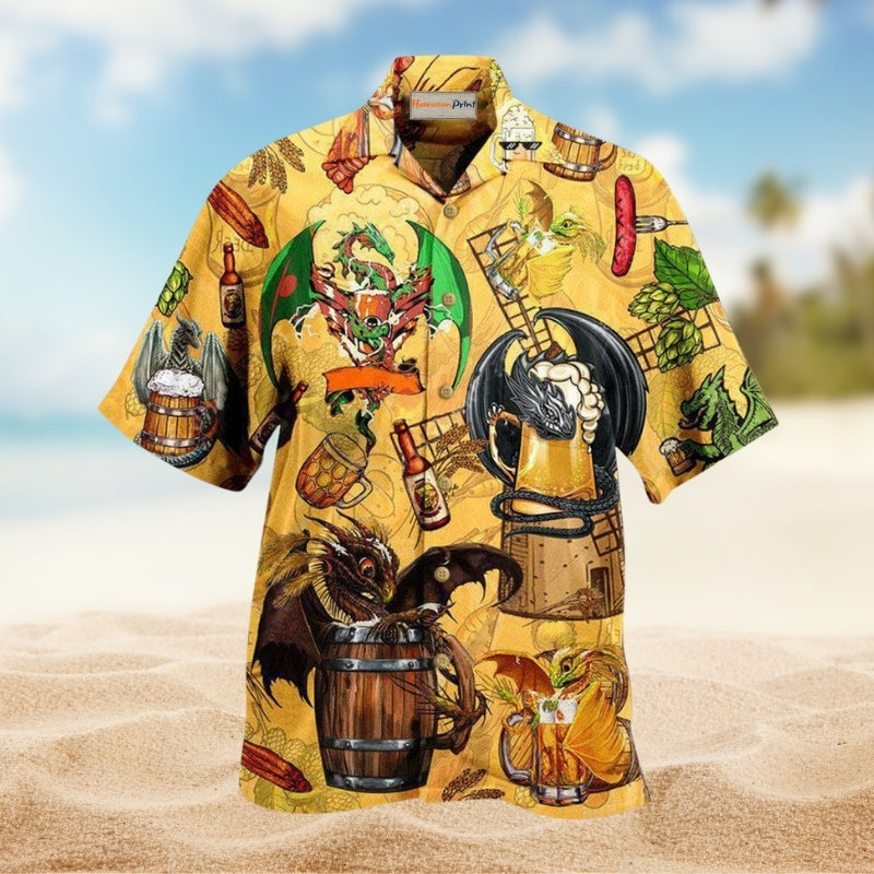 Dragon Drunkgon Loves Beer Edition – Hawaiian Shirt