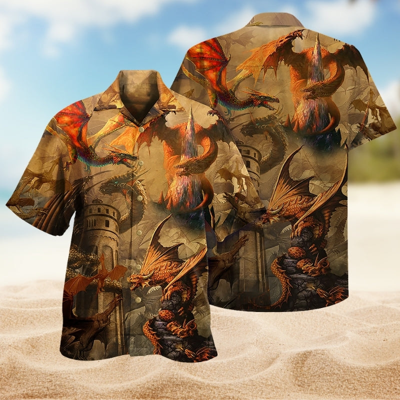 Dragon Love Life Firestorm Limited Edition – Hawaiian Shirt