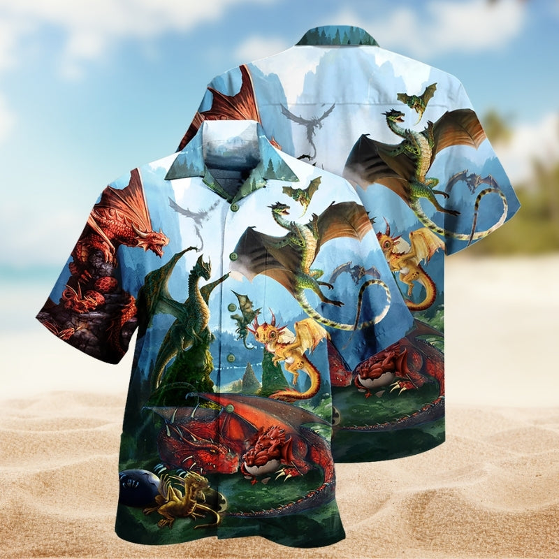 Dragon Love Life Mystic Style Limited Edition 40 – Hawaiian Shirt