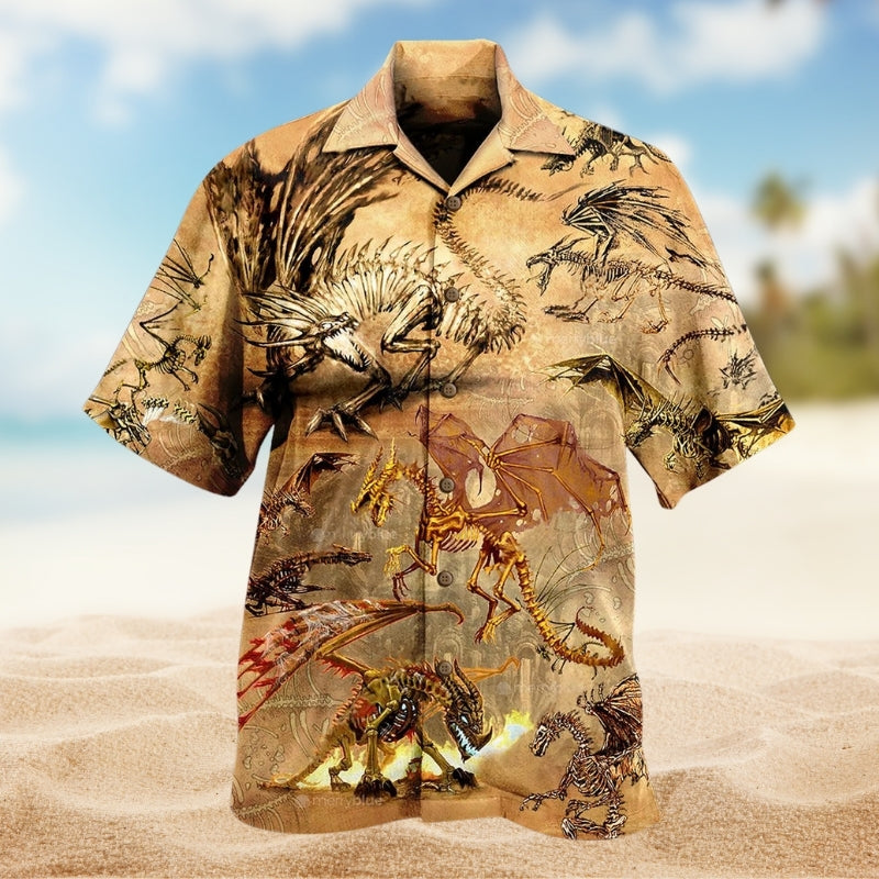 Dragon Skull Love Life Limited Edition – Hawaiian Shirt