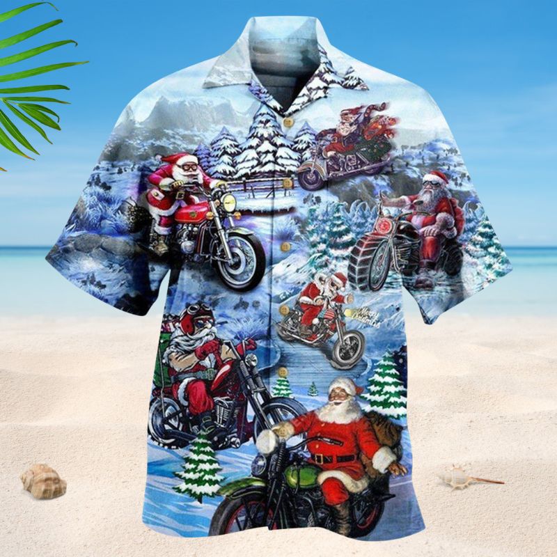 Driving With Santa Claus Edition – Hawaiian Shirt