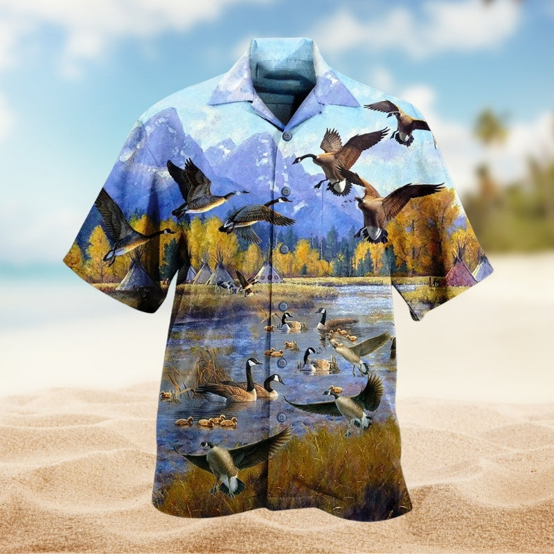 Duck Fly To Hawaii Limited Edition – Hawaiian Shirt
