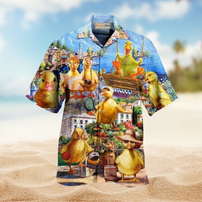 Ducklings In An Adventure Edition – Hawaiian Shirt