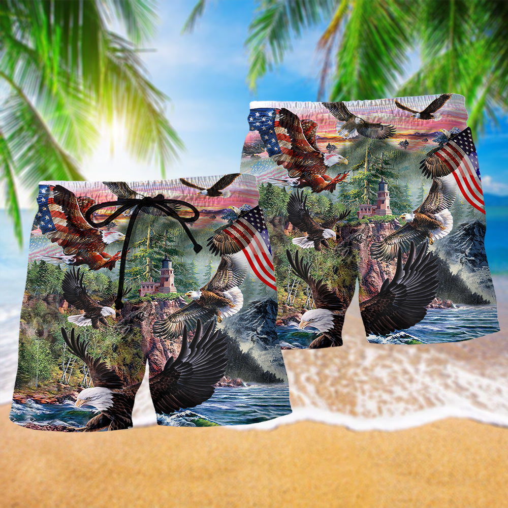 Eagle Wild Spirit Of America - Beach Short