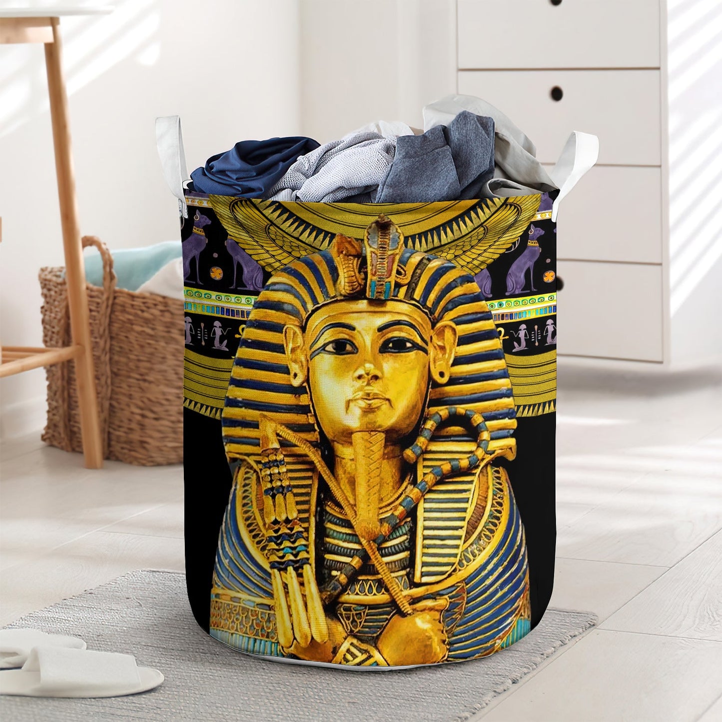 Egypt basic style - Laundry basket - LAUB11TNH020322-Owls Matrix