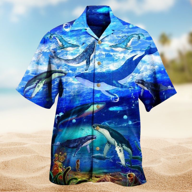 Everything Whale Be Alright Edition – Hawaiian Shirt