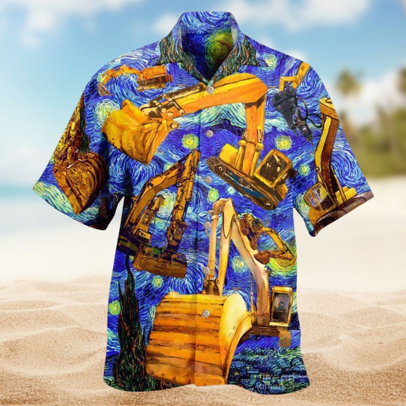 Excavator See You Later Edition – Hawaiian Shirt