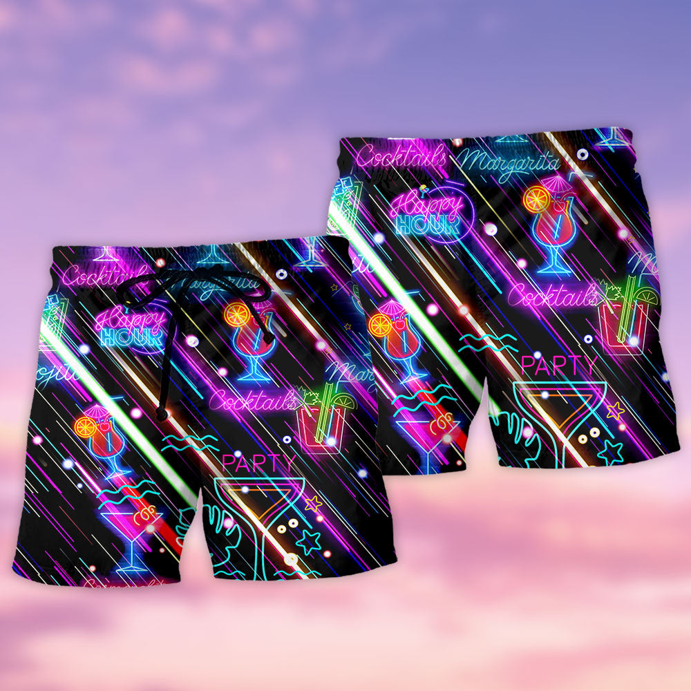 Cocktail Party Night Glam Style – Beach Short