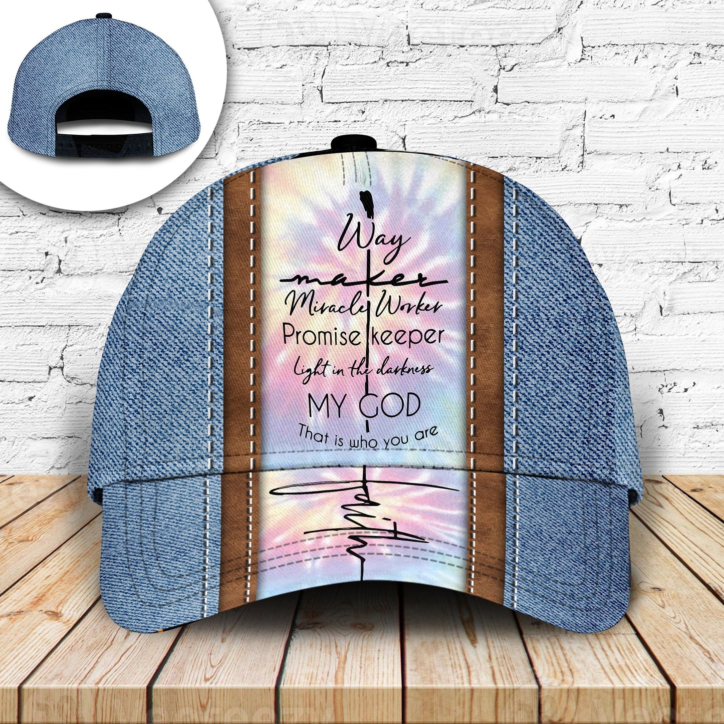 Faith Way Maker Light In Darkness – Classic Cap