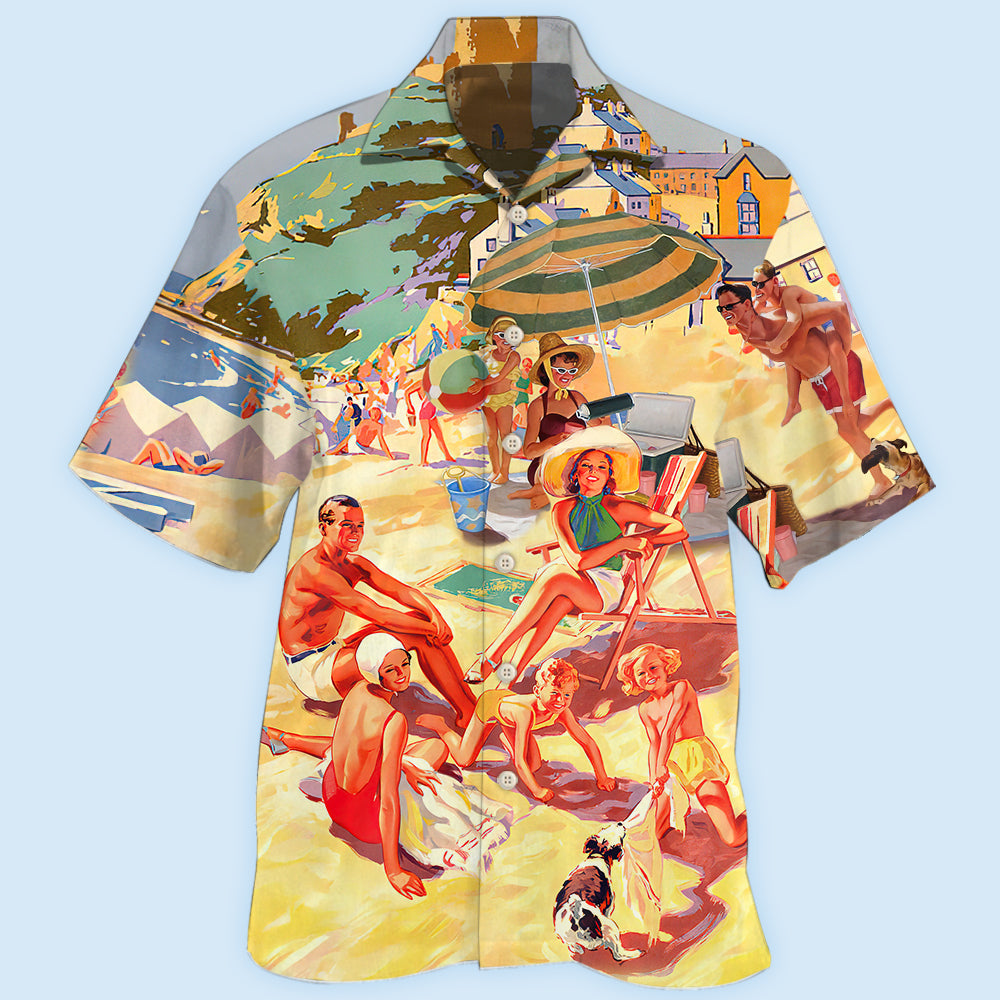 Family Vacation Tropical Style – Hawaiian Shirt