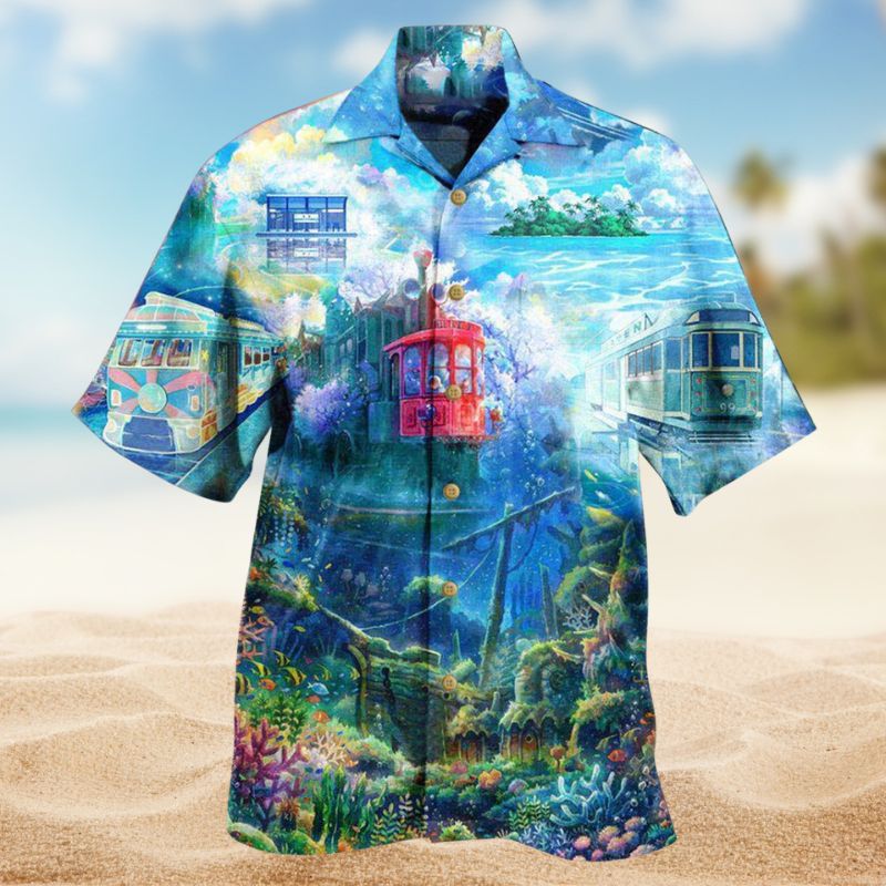 Fantasy Train On The Ocean Edition – Hawaiian Shirt