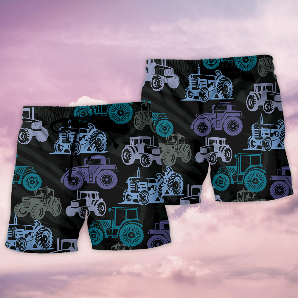 Farm Tractor Farmer Life – Beach Short