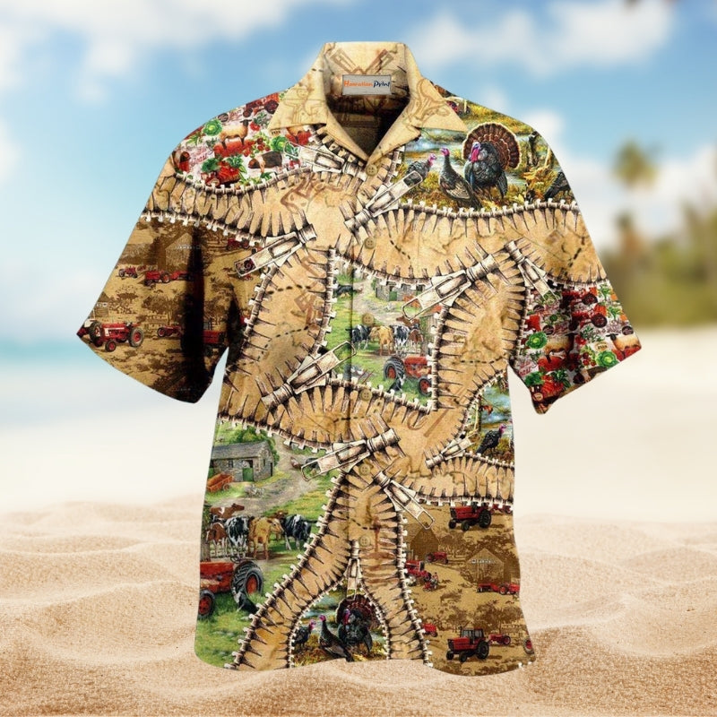 Farmer Amazing Being Peaceful Limited Edition – Hawaiian Shirt