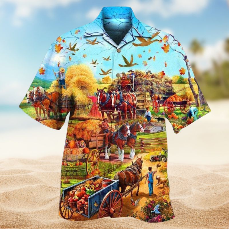 Farmer Happy Harvesting Edition – Hawaiian Shirt