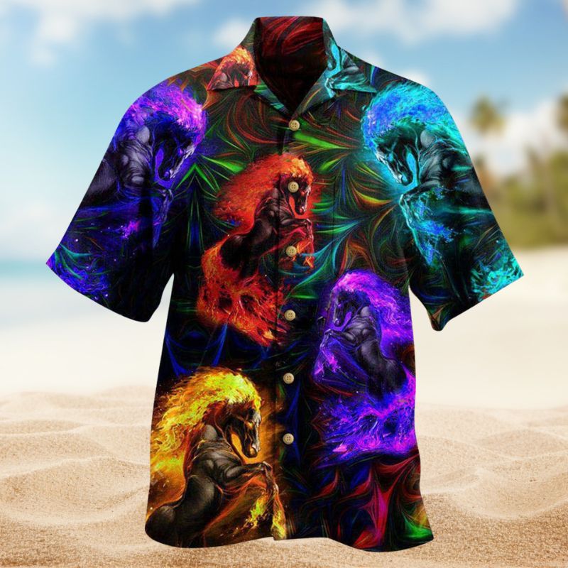 Fiery Horses Edition – Hawaiian Shirt