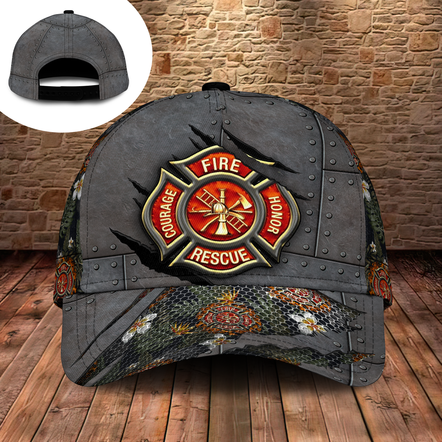 Firefighter Courage Rescue Honor Lover – Classic Cap