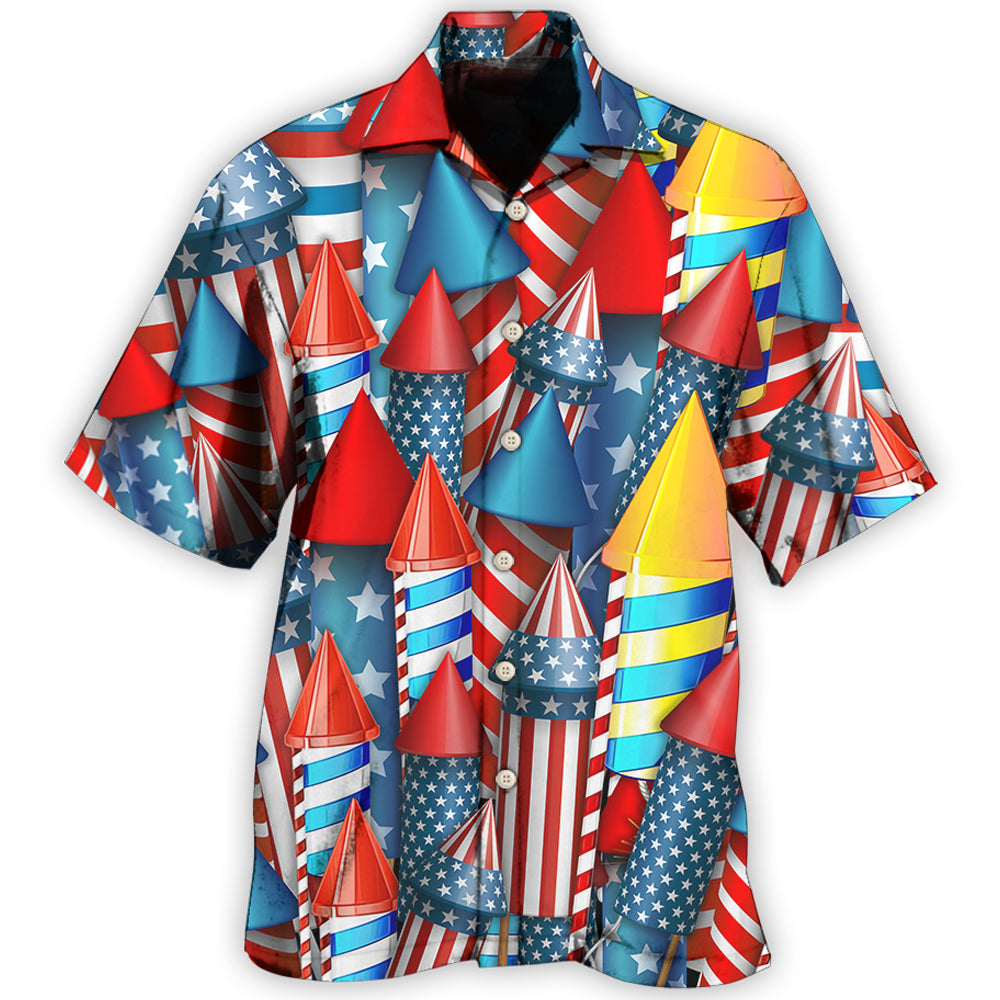 Fireworks Independence Day Celebration – Hawaiian Shirt