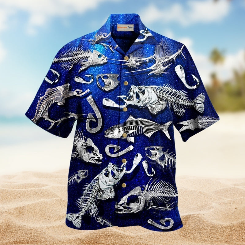 Fishing Fishbone Style Limited Edition – Hawaiian Shirt
