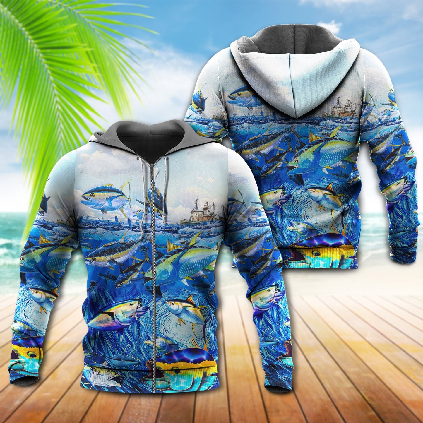 Fishing Love Ocean Fish Style - 3D Hoodie