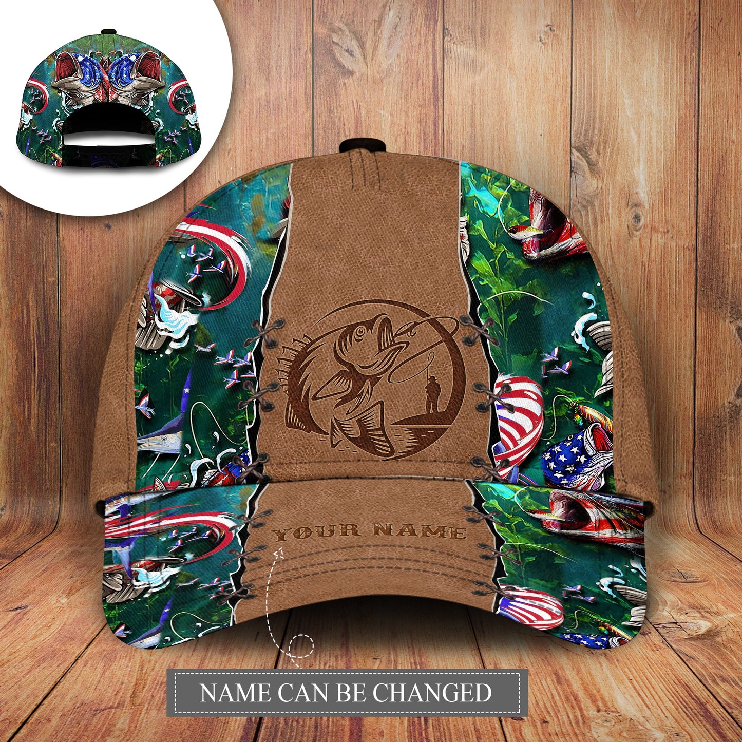 Fishing Mountain Club Personalized – Classic Cap