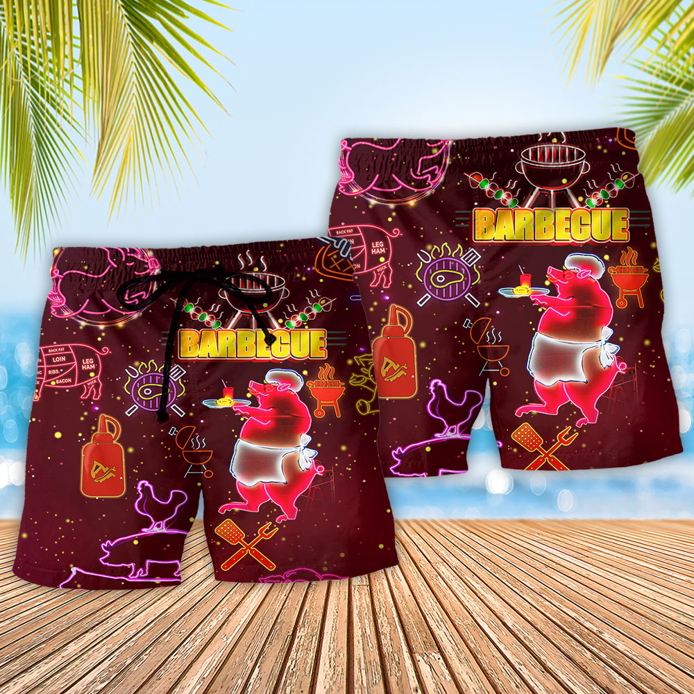 Food Lover Dark Style – Beach Short