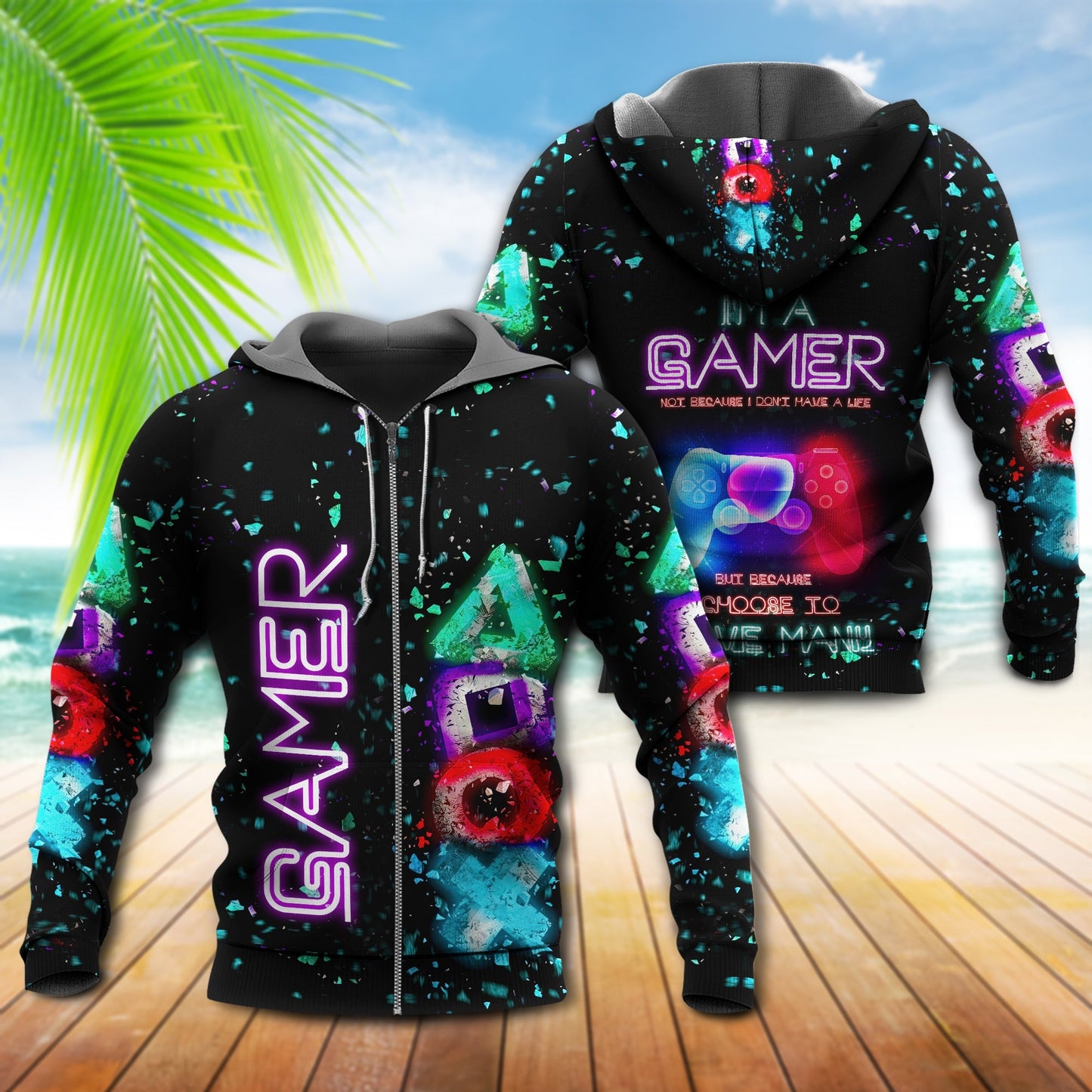 Game Im A Gamer - 3D Hoodie
