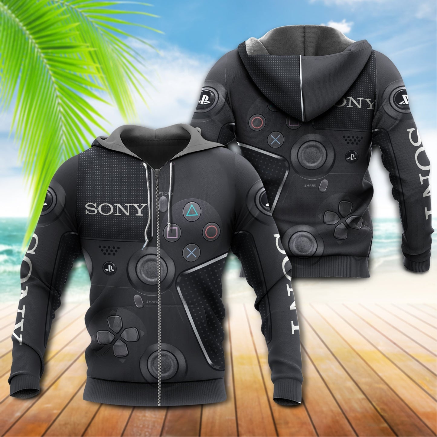 Game Controller Cool Gamer Style - 3D Hoodie