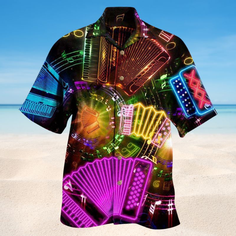 Go Where The Accordion Takes You Edition – Hawaiian Shirt