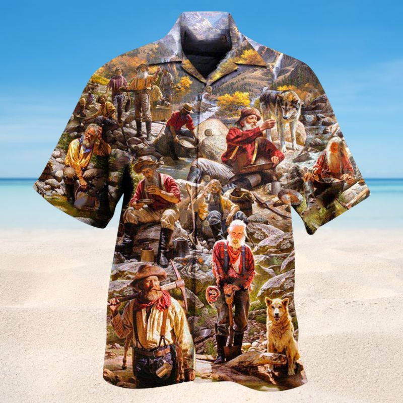 Gold Mining Edition – Hawaiian Shirt