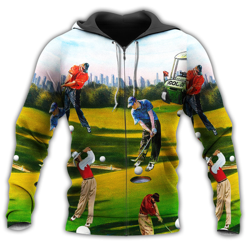 Golf Love Life Style - 3D Hoodie2
