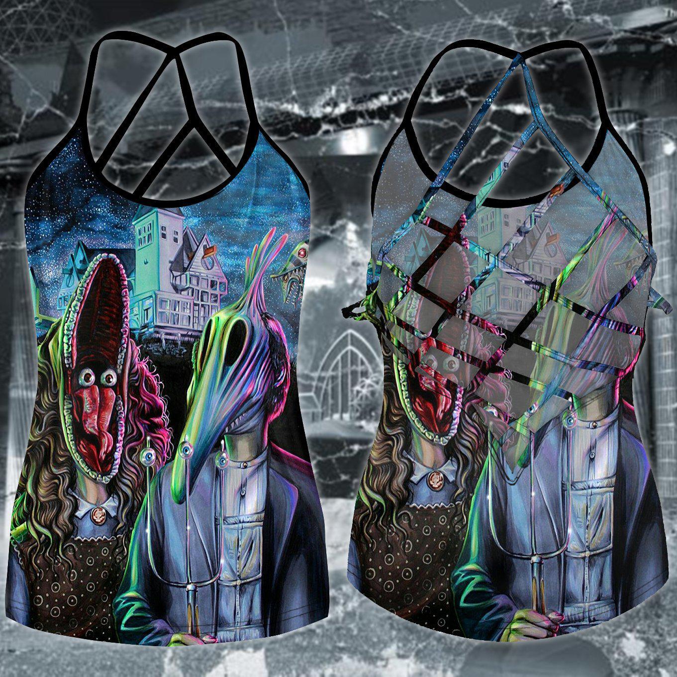Gothic Skull Club Style Limited Edition 6 – Hollow Tank Top