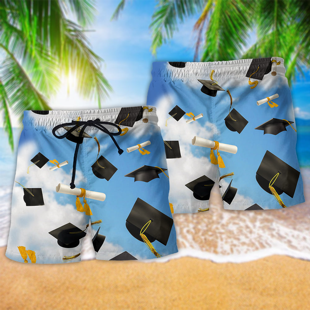 Graduation Peace Sky – Beach Short