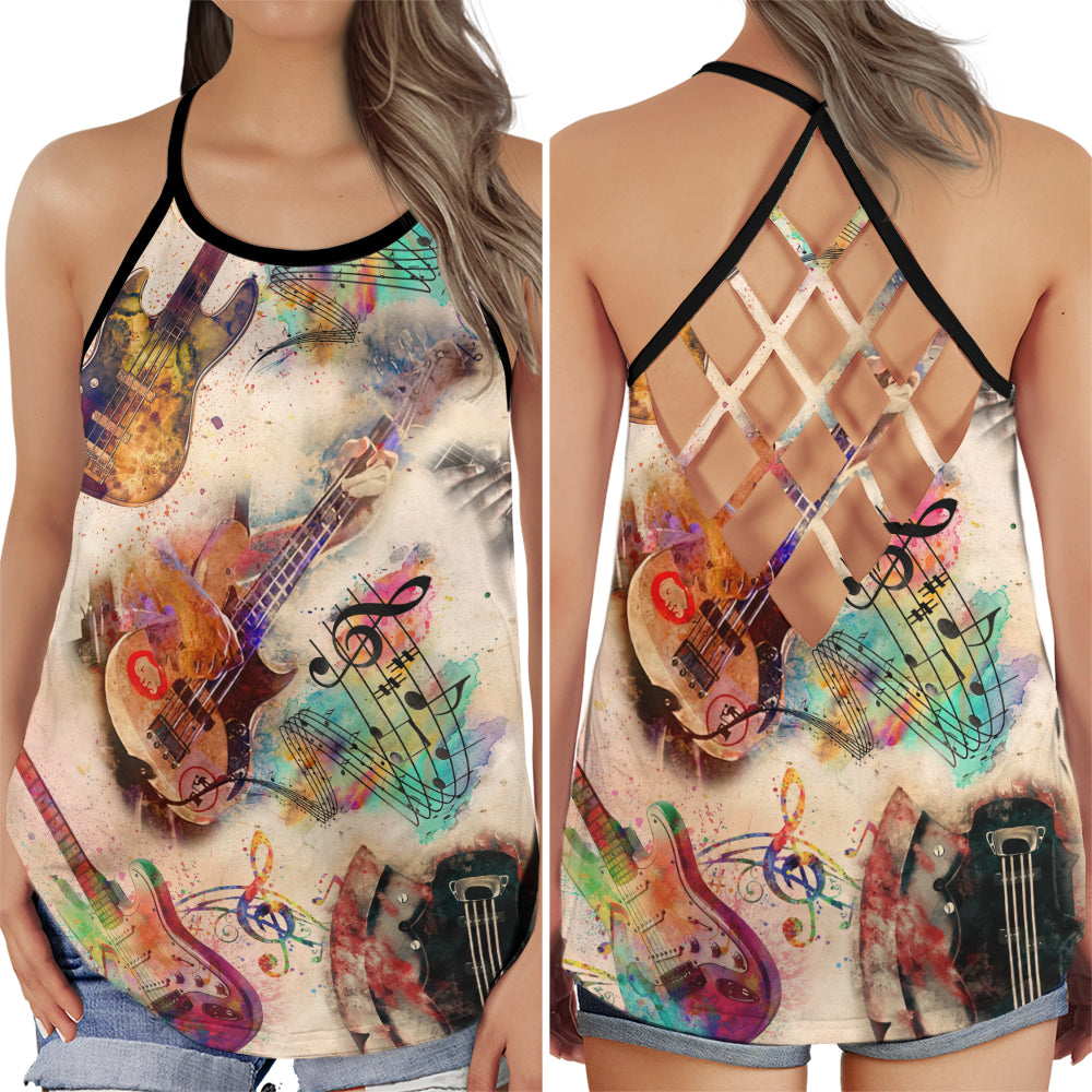 Guitar Summer Music Collection – Hollow Tank Top