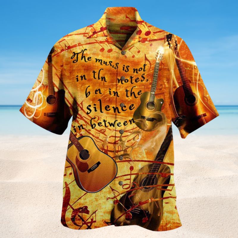 Guitar Music In The Silence Between Edition – Hawaiian Shirt
