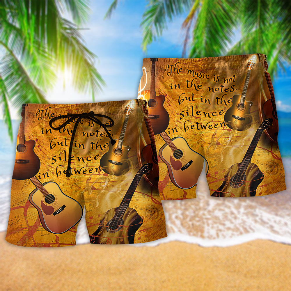Guitar Music In The Silence – Beach Short