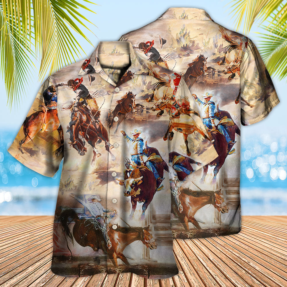 Horse Legacy Is Beautiful Rodeo Art – Hawaiian Shirt