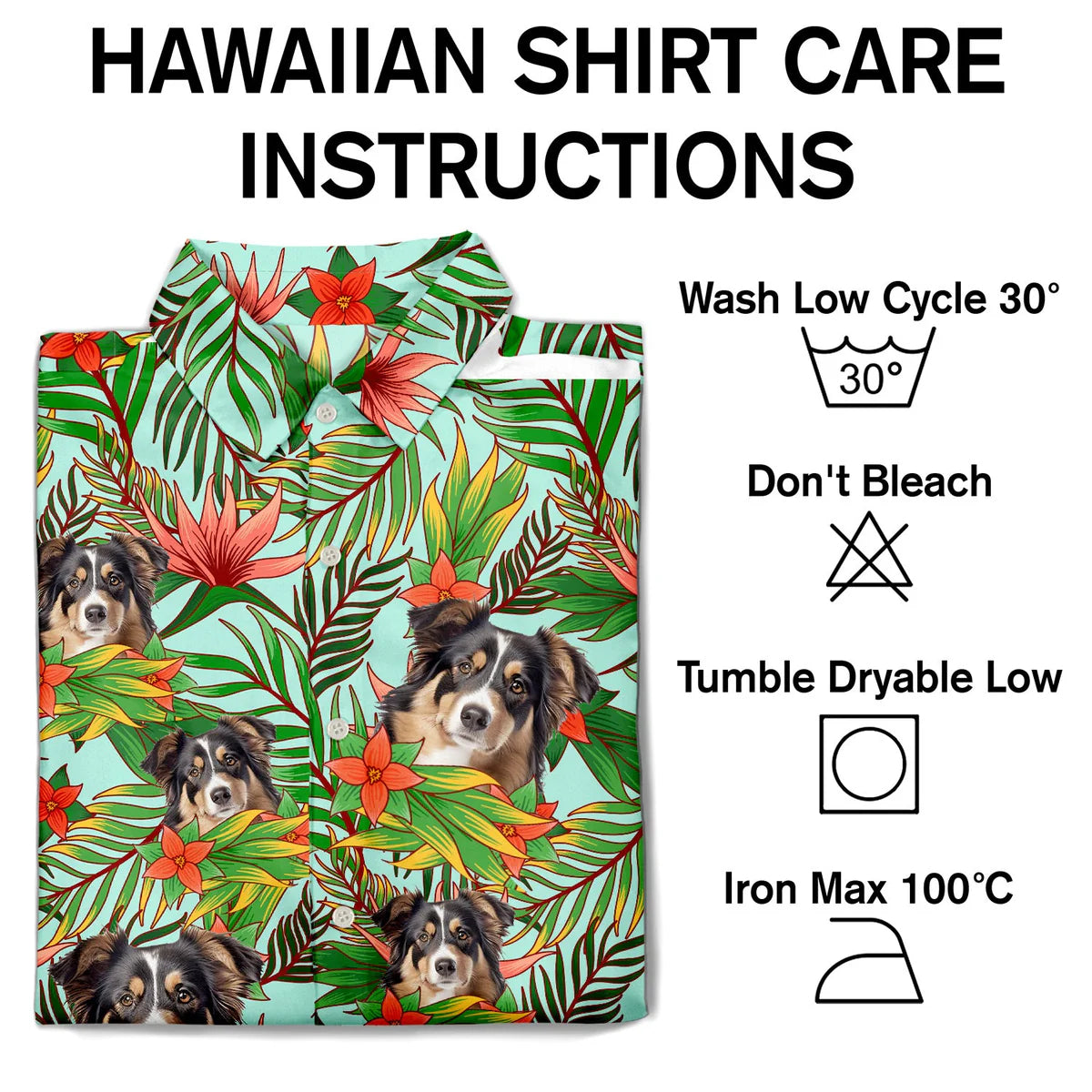 Custom Photo Family Pet Face - Gift For Yourself, Family, Hawaii Vibe - Personalized Hawaiian Shirt